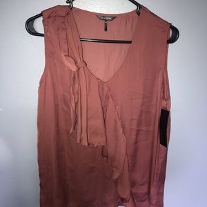 Daisy Fuentes Dusty Rose Top